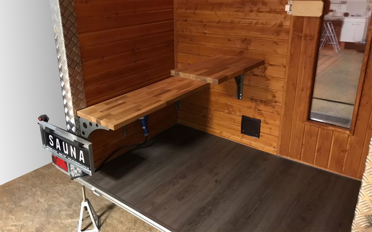 Sauna auf Rädern 9